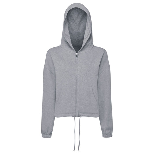 Womens TriDri® recycled drawstring full-zip hoodie