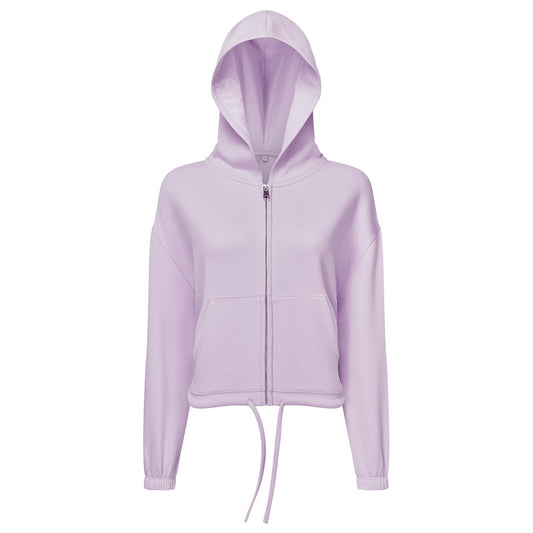 Womens TriDri® recycled drawstring full-zip hoodie