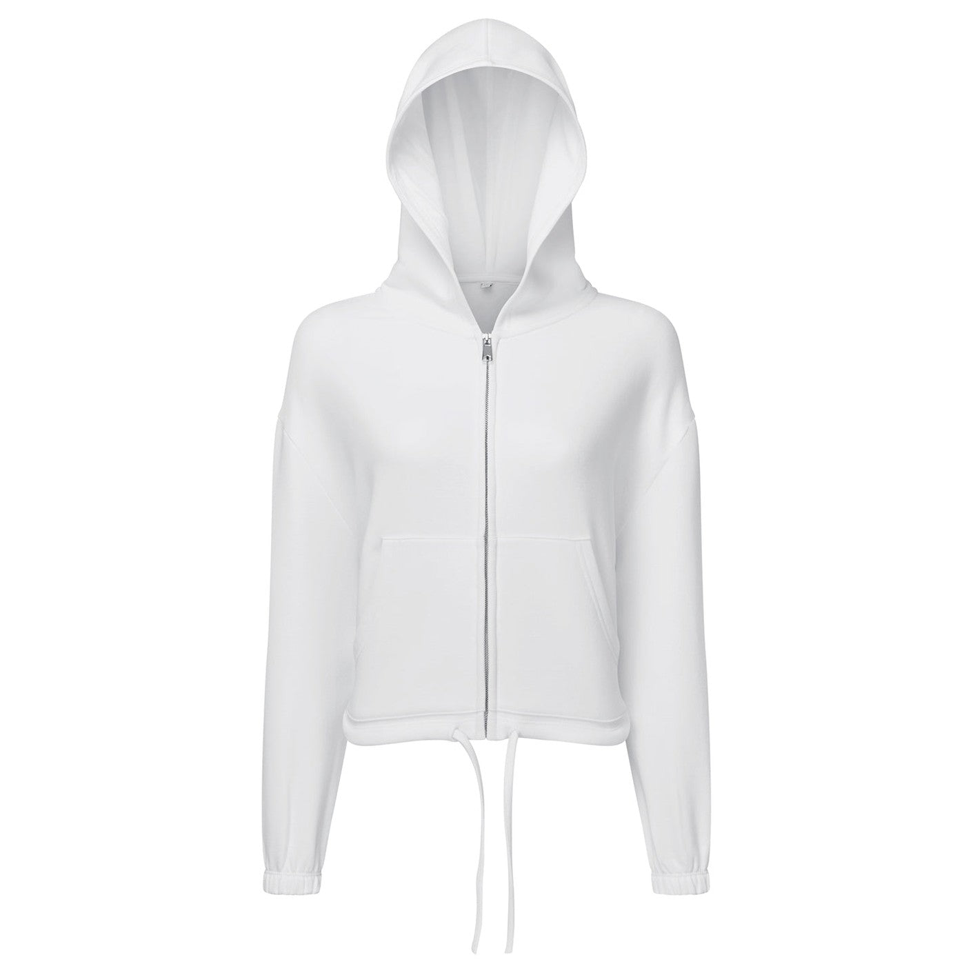 Womens TriDri® recycled drawstring full-zip hoodie