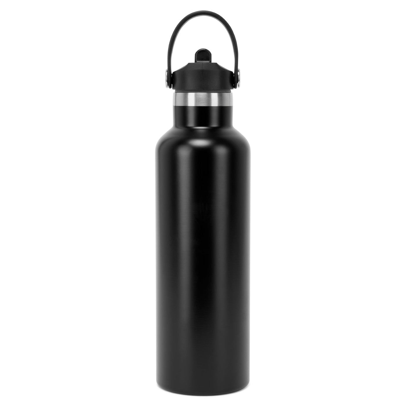 TriDri® Vacuum sports water bottle with flip-up straw