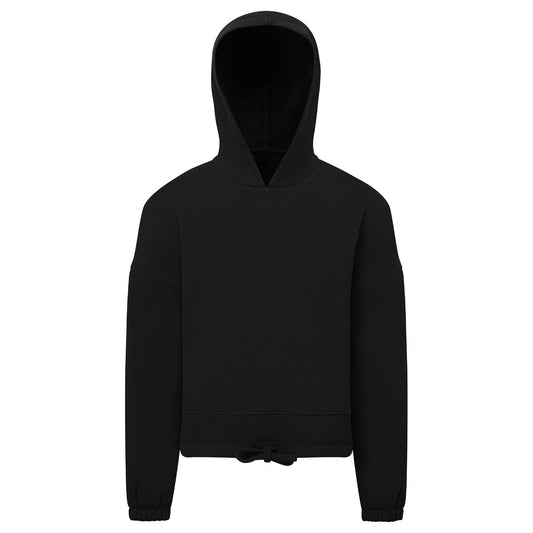 Kids TriDri® recycled cropped oversize hoodie
