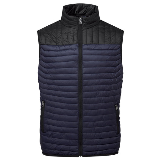 Domain two-tone gilet