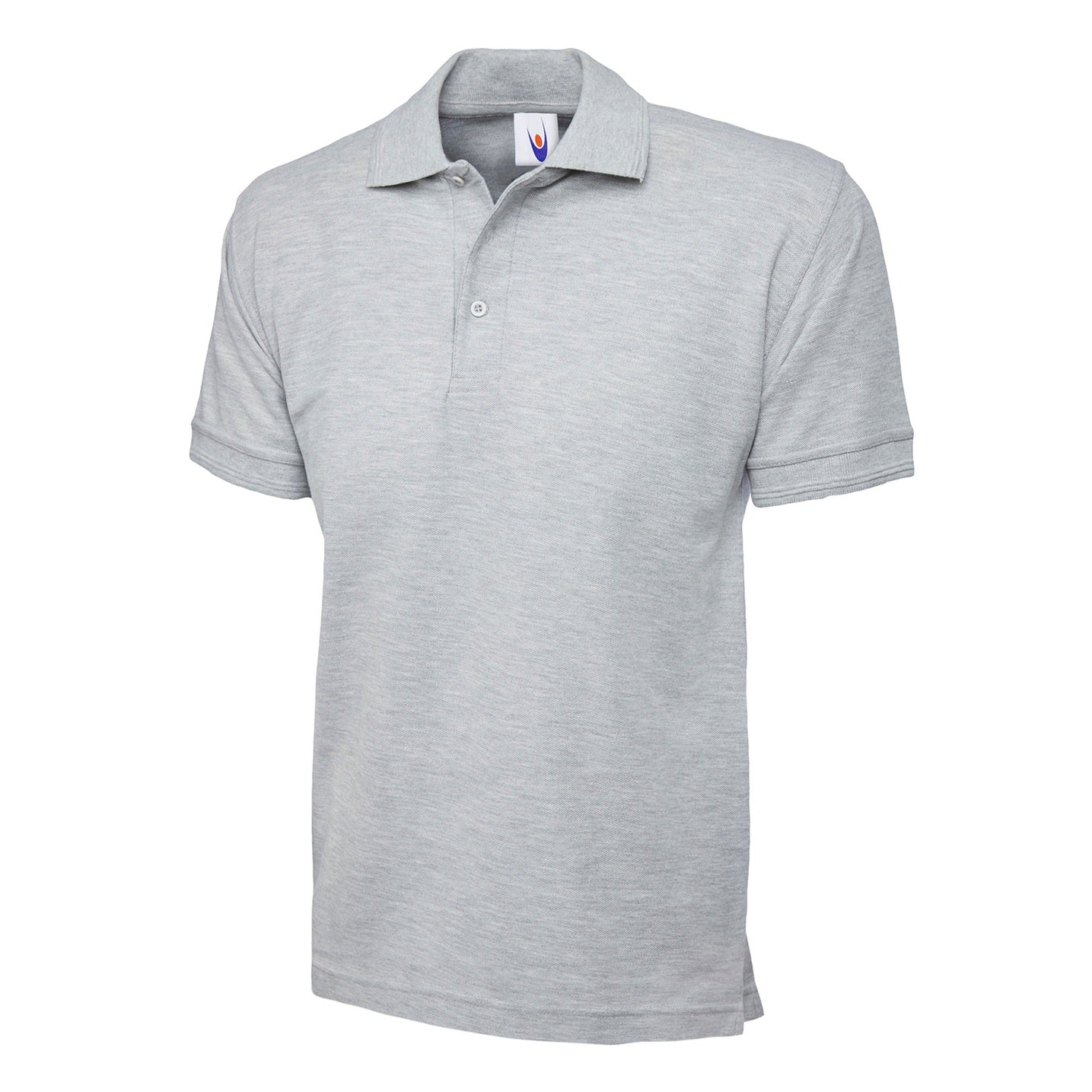 Uneek Heavyweight Poloshirt - Heather Grey Heather Grey