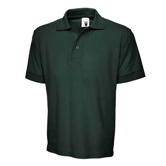 Uneek Heavyweight Cotton Poloshirt - Bottle Green Bottle Green