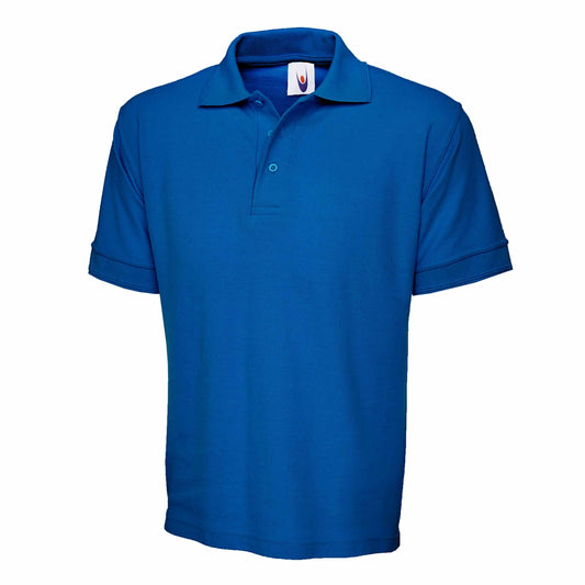 Uneek Heavyweight Cotton Poloshirt - Royal Royal