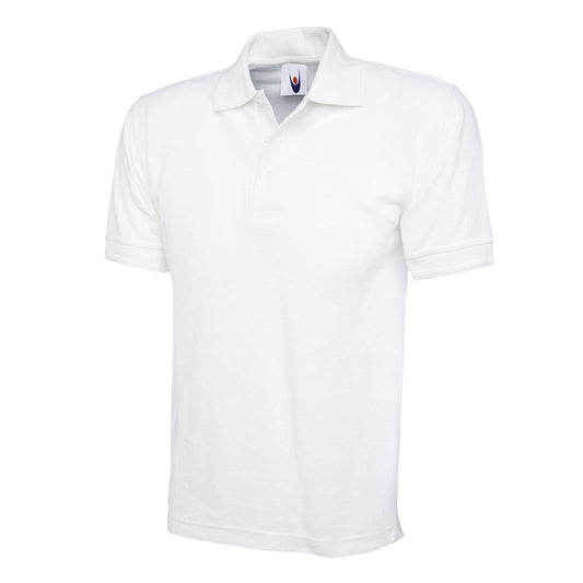 Uneek Heavyweight Cotton Poloshirt - White White