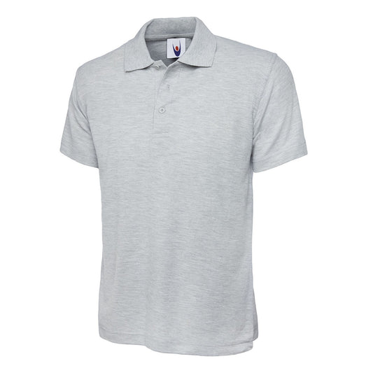 Uneek Active Poloshirt - Heather Grey Heather Grey