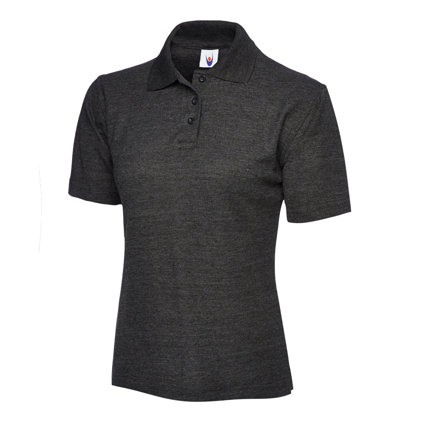 Uneek Ladies Classic Poloshirt - Charcoal Charcoal