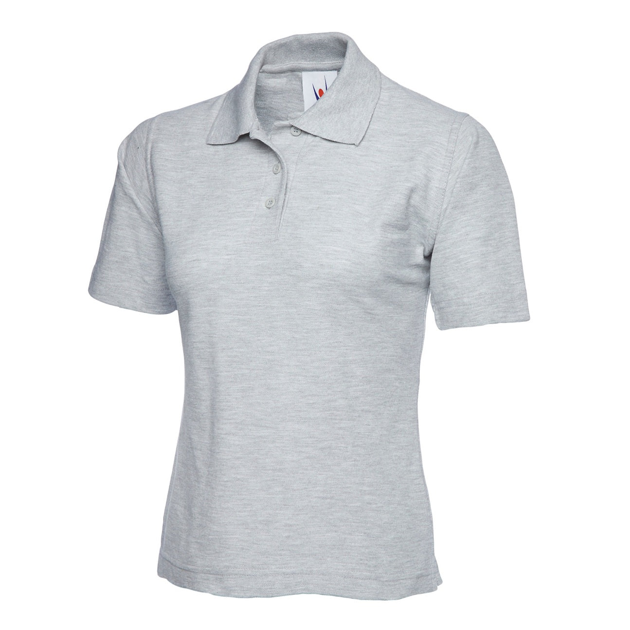 Uneek Ladies Classic Poloshirt - Heather Grey Heather Grey