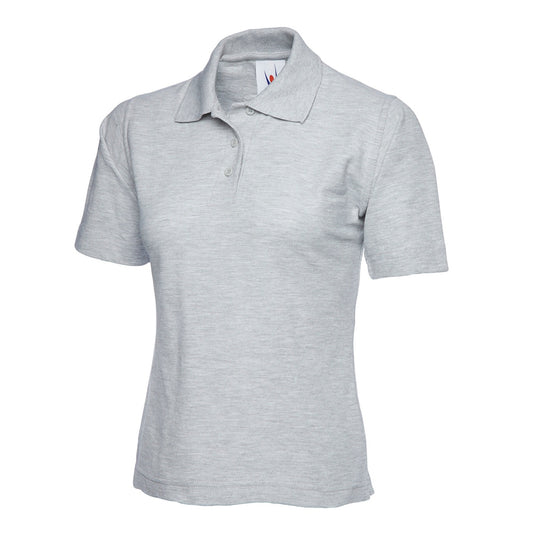 Uneek Ladies Classic Poloshirt - Heather Grey Heather Grey