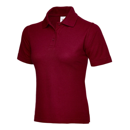 Uneek Ladies Classic Poloshirt - Maroon Maroon