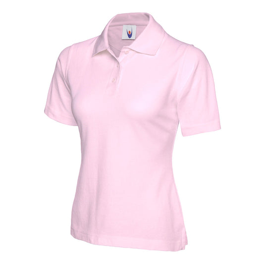 Uneek Ladies Classic Poloshirt - Pink Pink