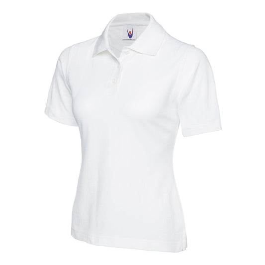 Uneek Ladies Classic Poloshirt - White White
