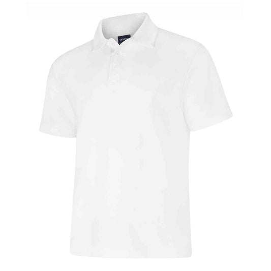 Uneek Deluxe Poloshirt - White White