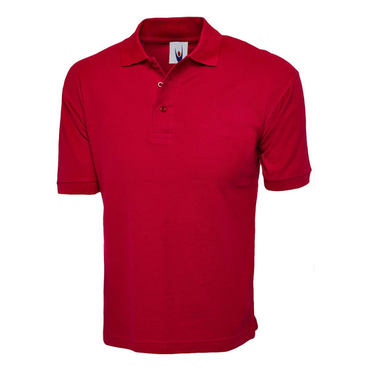 Uneek Classic Cotton Poloshirt - Red Red