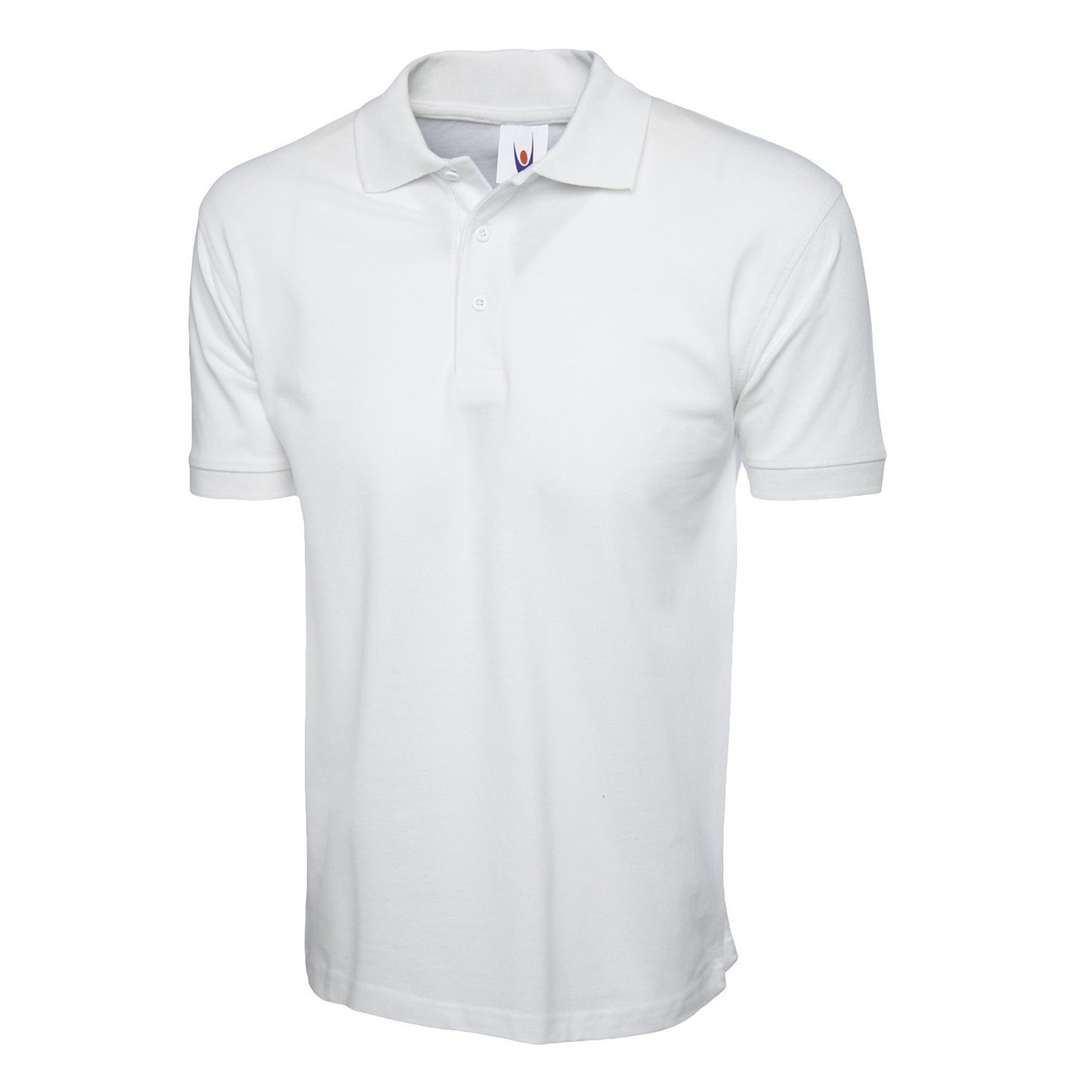 Uneek Classic Cotton Poloshirt - White White