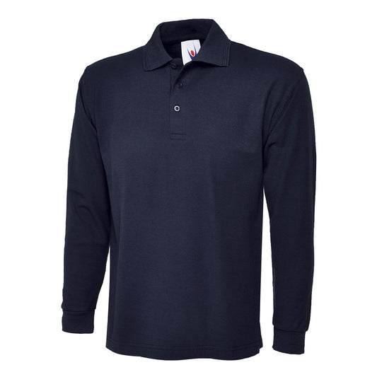 Uneek Longsleeve Classic Poloshirt - Navy Navy