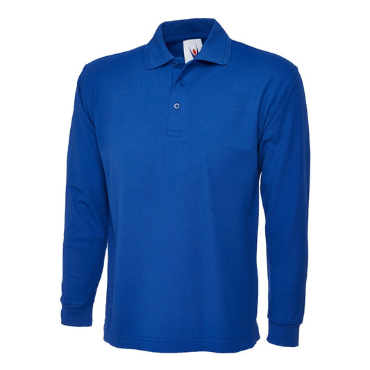 Uneek Longsleeve Classic Poloshirt - Royal Royal
