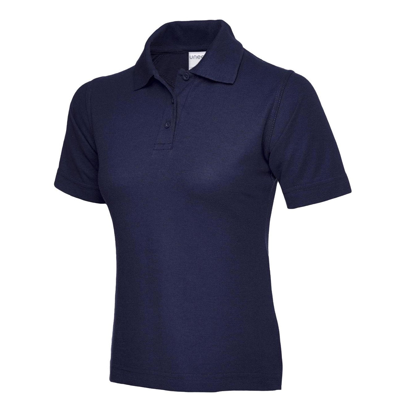 Uneek Ladies Active Cotton Poloshirt - French Navy French Navy