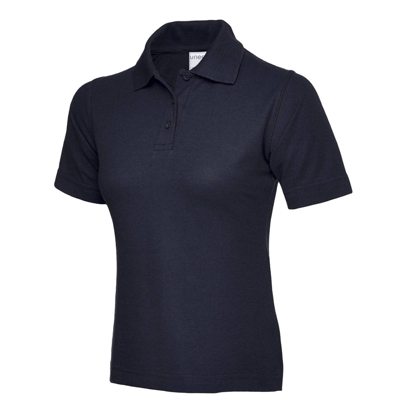 Uneek Ladies Active Cotton Poloshirt - Navy Navy