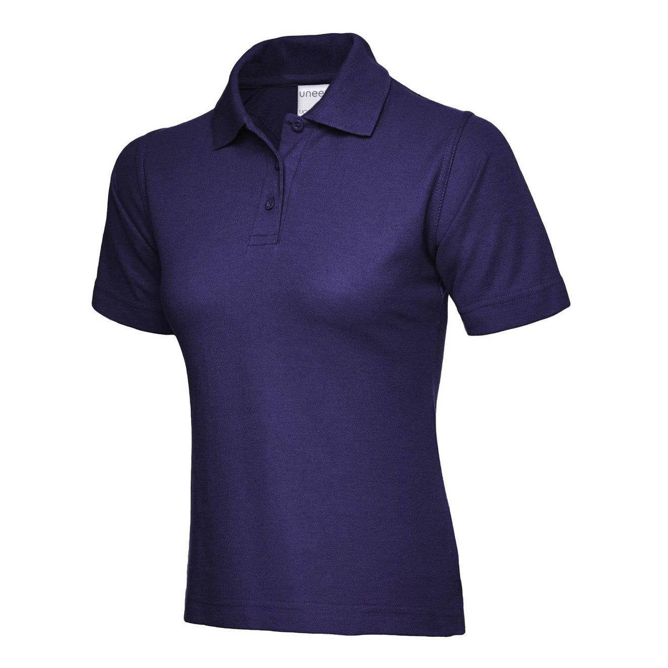 Uneek Ladies Active Cotton Poloshirt - Purple Purple