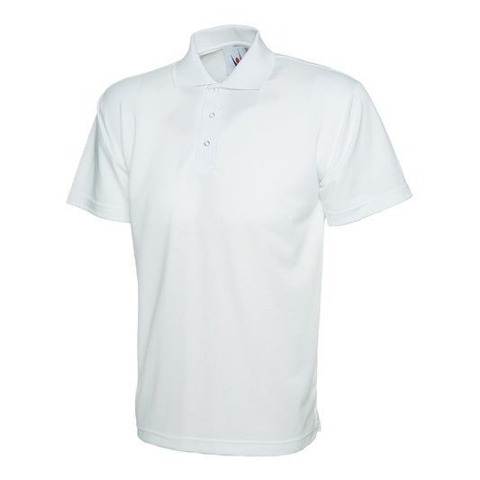 Uneek Processable Poloshirt	 - White White