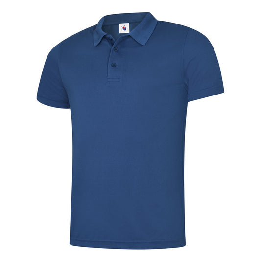Uneek Mens Ultra Cool Workwear Poloshirt - Royal Royal