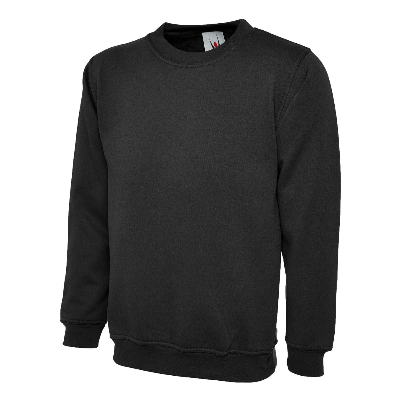 Uneek Heavyweight Sweatshirt - Black Black