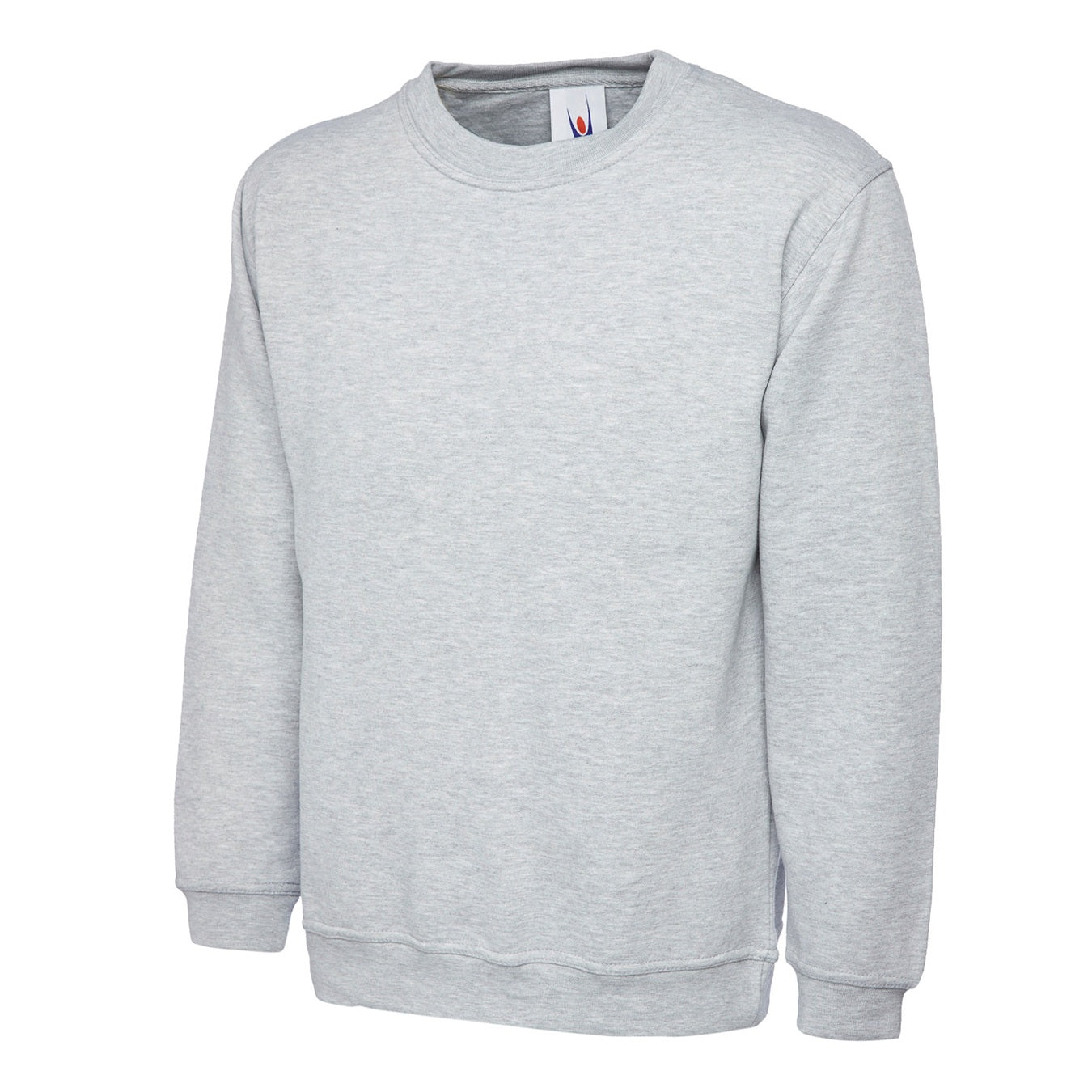 Uneek Olympic Sweatshirt - Heather Grey Heather Grey