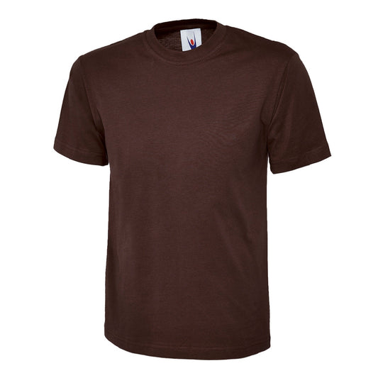 Uneek Classic T-shirt - Brown Brown