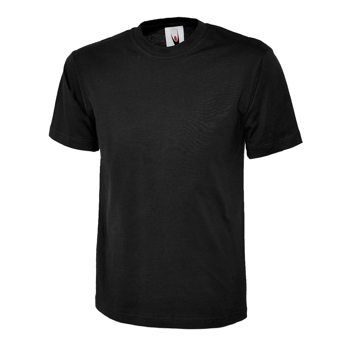 Uneek Heavyweight T-Shirt - Black Black