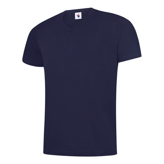 Uneek Classic V Neck T-shirt - Navy Navy