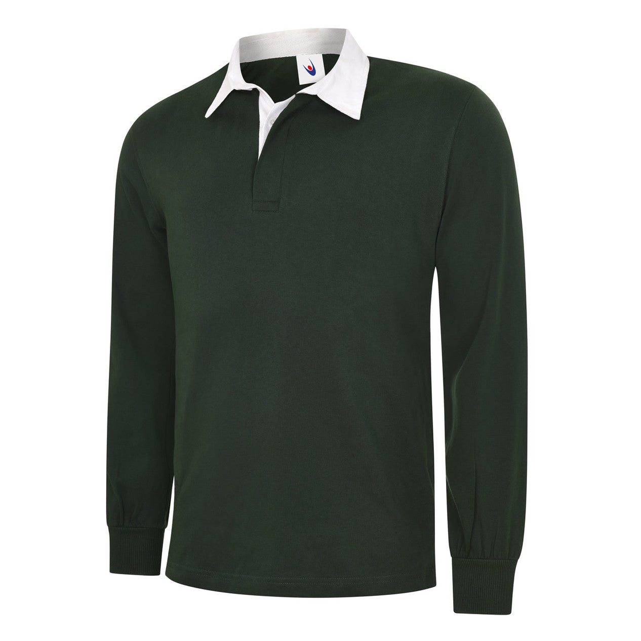 Uneek Classic Rugby Shirt - Bottle Green Bottle Green