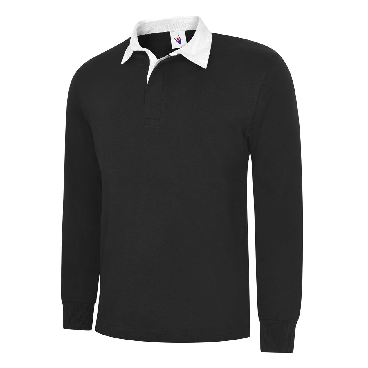 Uneek Classic Rugby Shirt - Black Black