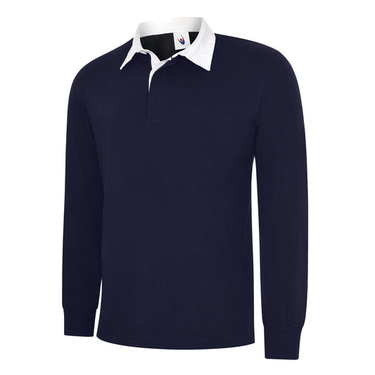 Uneek Classic Rugby Shirt - Navy Navy