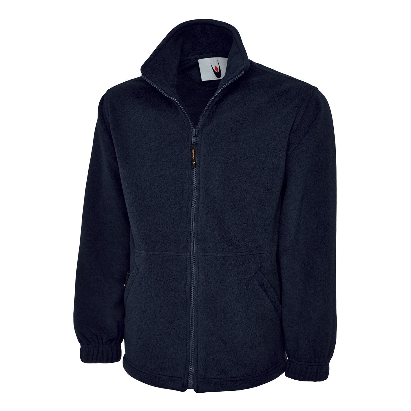 Uneek Heavyweight Full Zip Fleece Jacket - Navy Navy