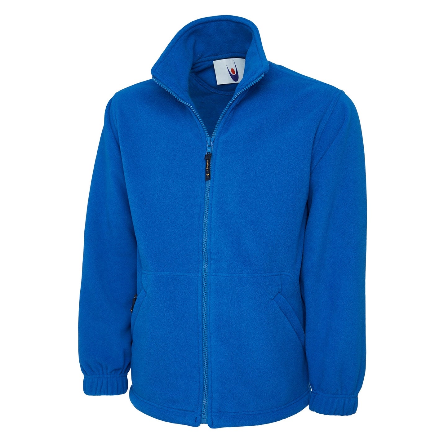 Uneek Heavyweight Full Zip Fleece Jacket - Royal Royal