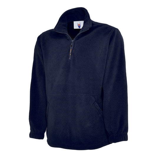 Uneek Classic 1/4 Zip Fleece Jacket - Navy Navy