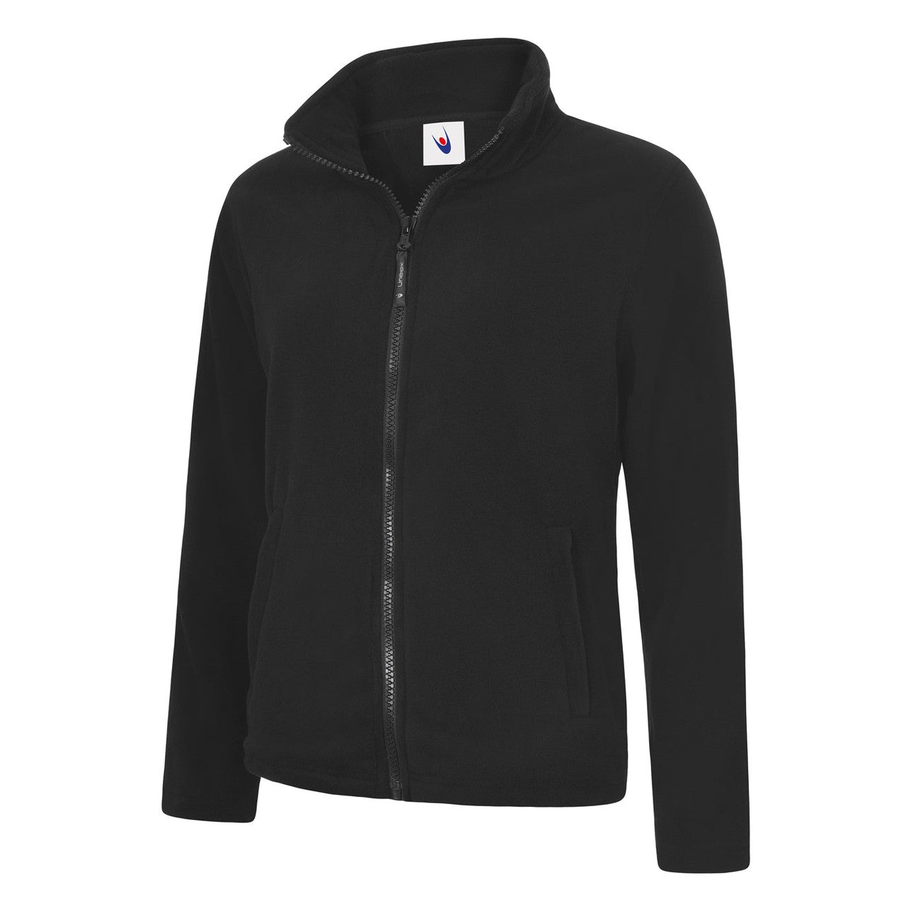 Uneek Ladies Classic Full Zip Fleece Jacket - Black Black