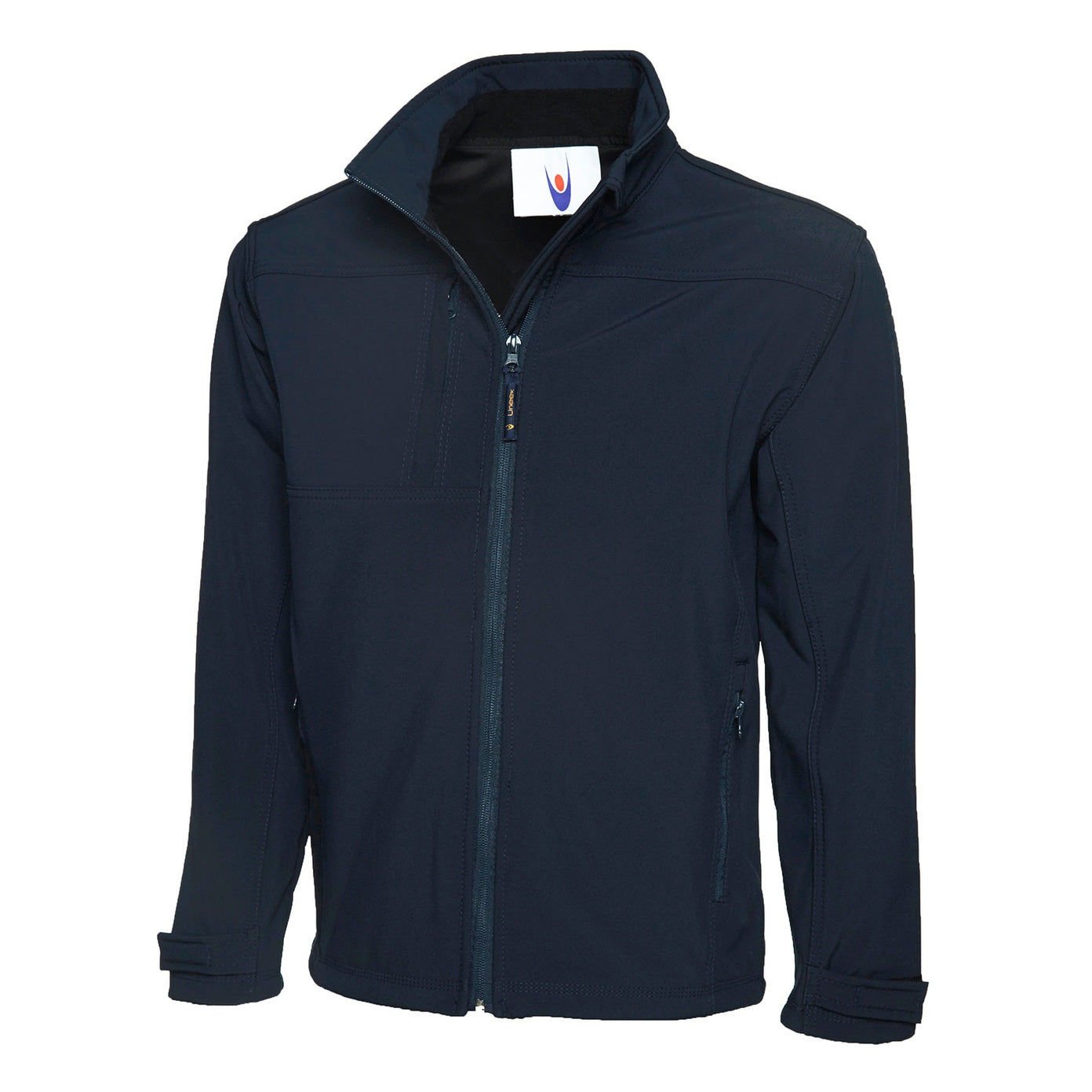 Uneek Deluxe Full Zip Soft Shell Jacket - Navy Navy