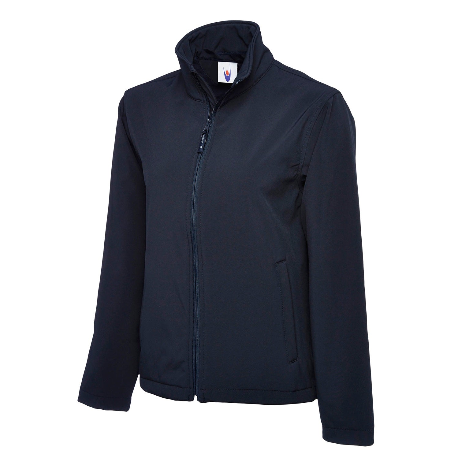 Uneek Classic Full Zip Soft Shell Jacket - Navy Navy