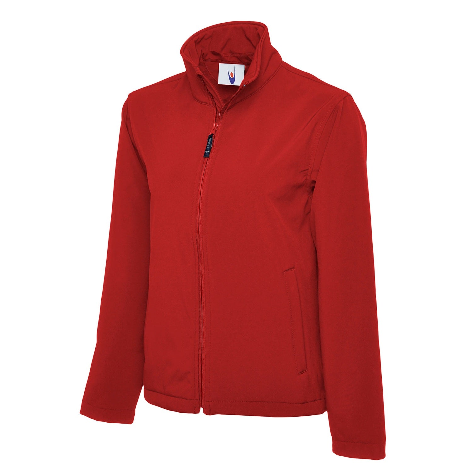 Uneek Classic Full Zip Soft Shell Jacket - Red Red