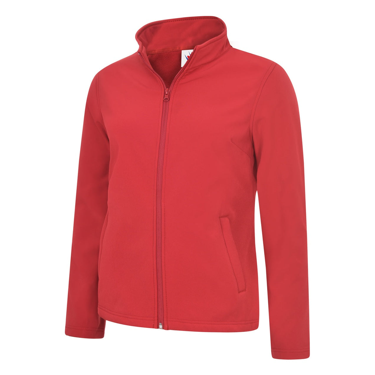 Uneek Ladies Classic Full Zip Soft Shell Jacket - Red Red