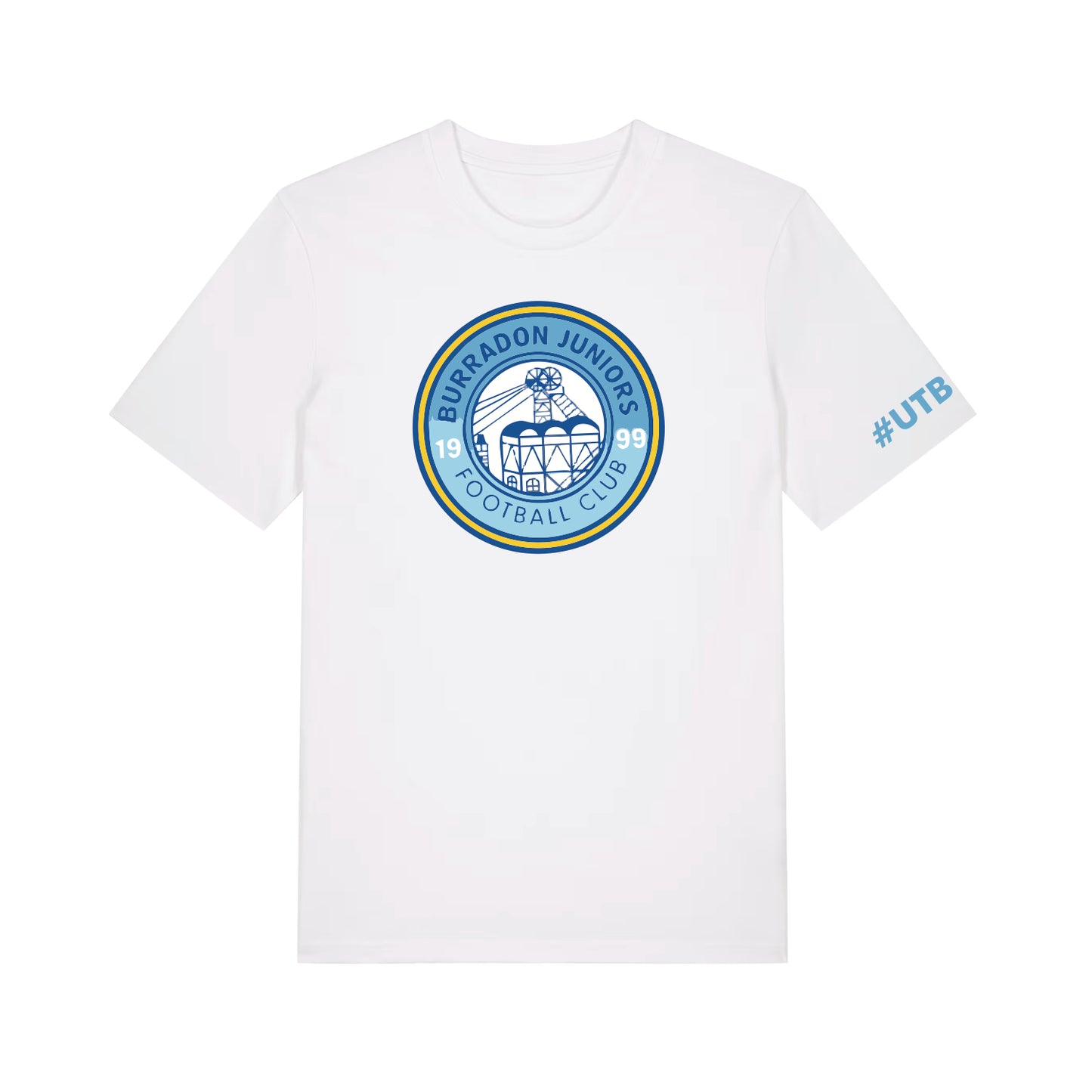 Up The Burry Tee - White