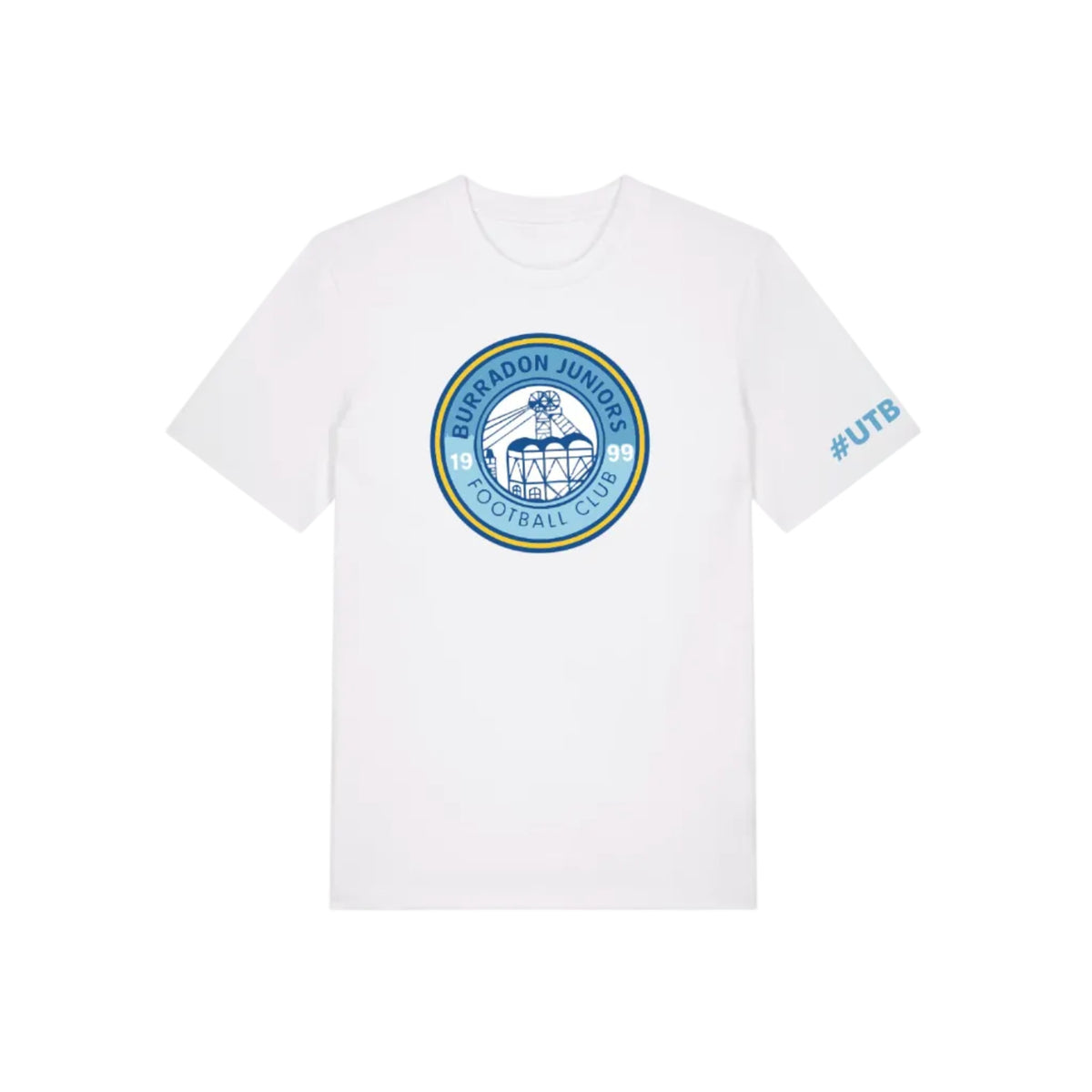 Kids Up The Burry Tee - White