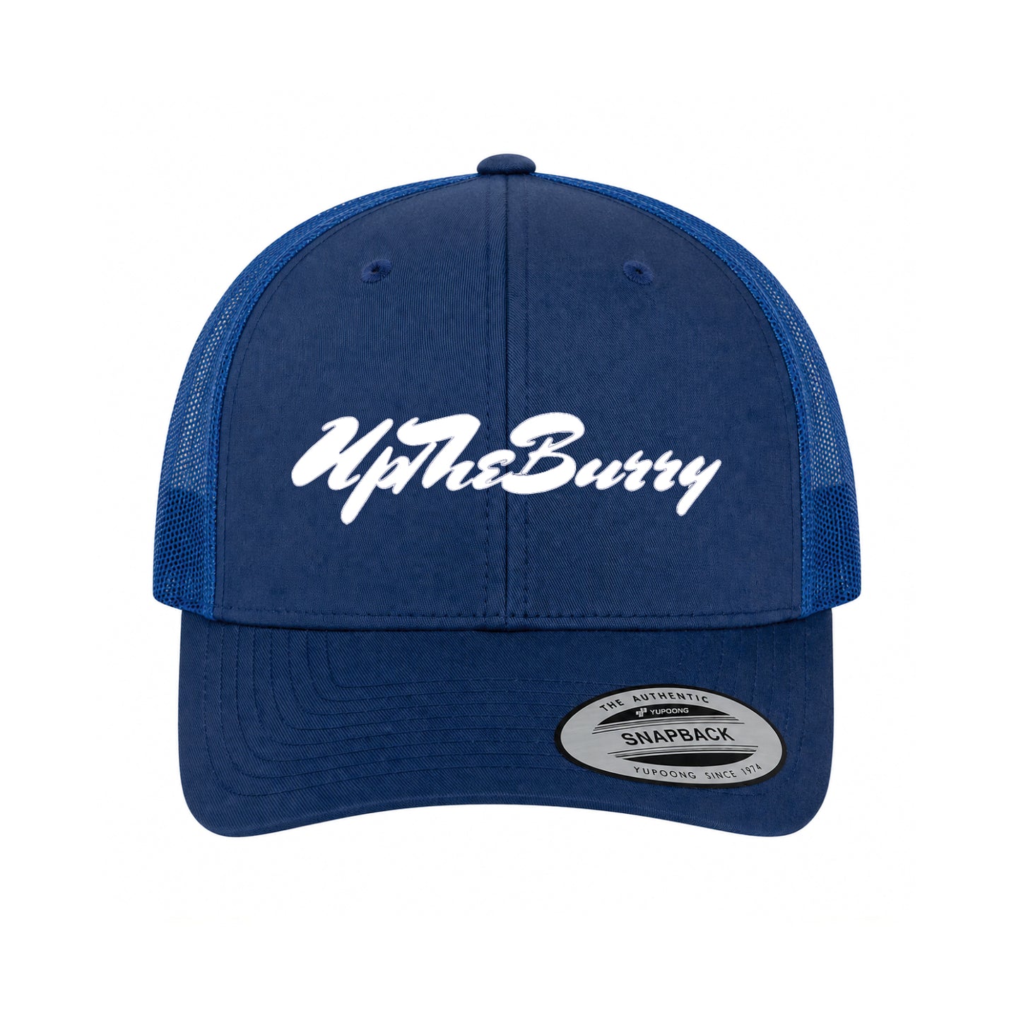 Up The Burry FlexFit Trucker - Light Navy