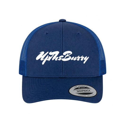 Up The Burry FlexFit Trucker - Light Navy