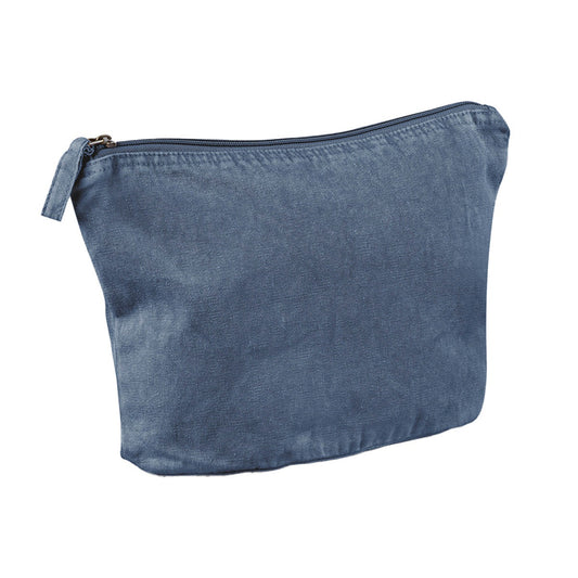 Garment-dyed accessory bag