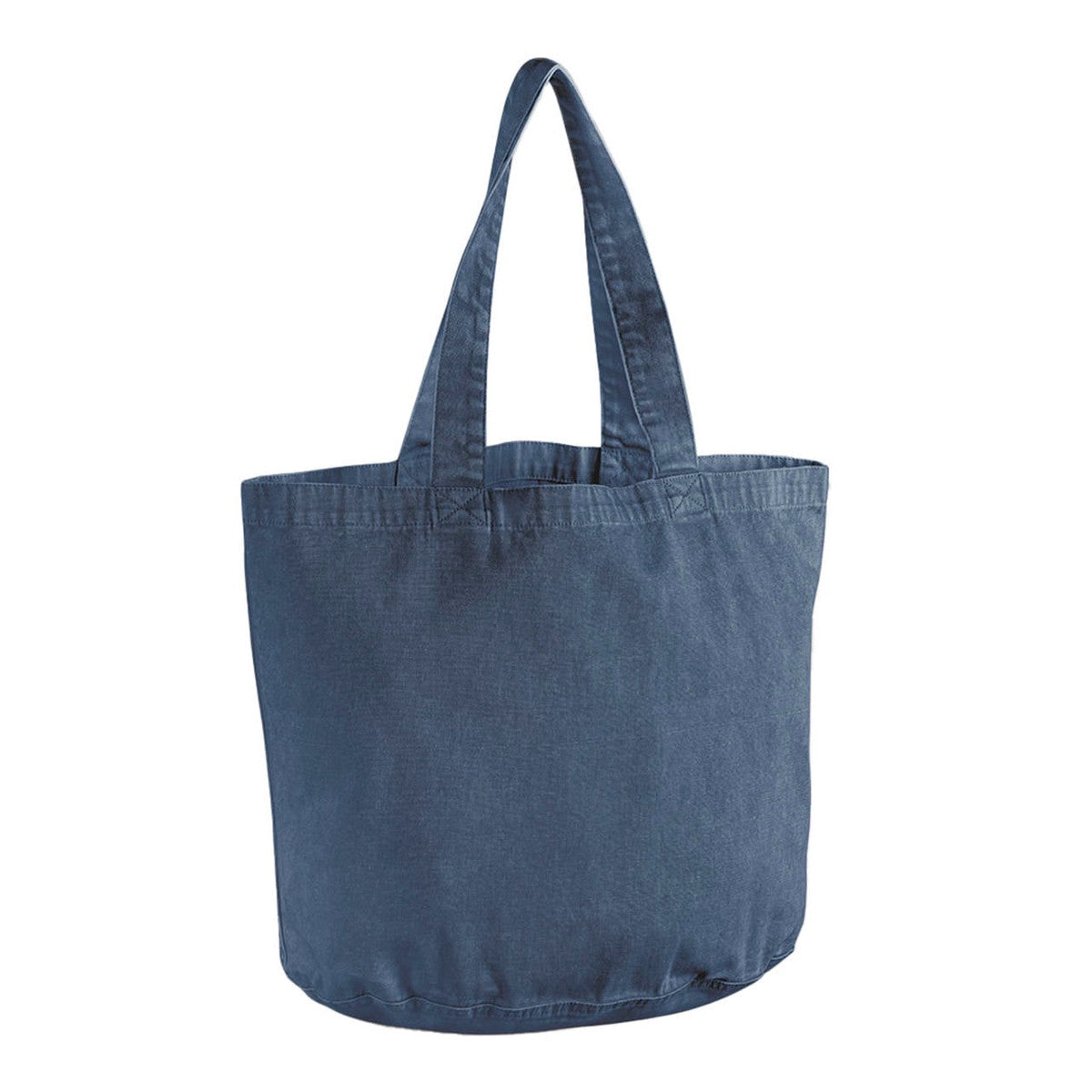 Garment-dyed shopper
