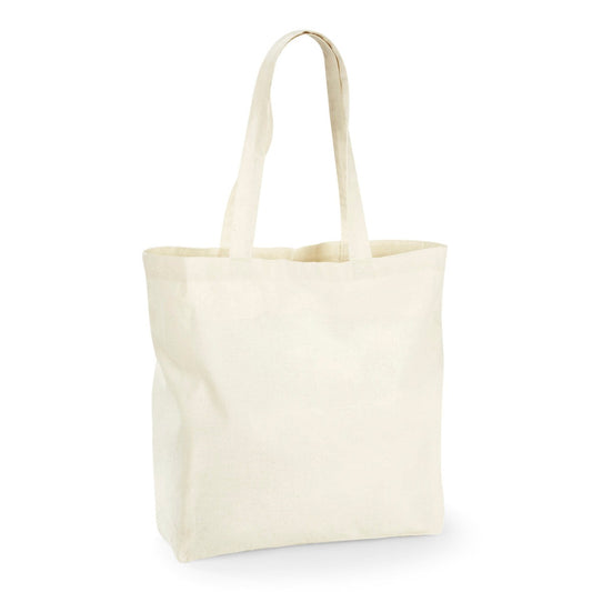 Recycled cotton maxi tote